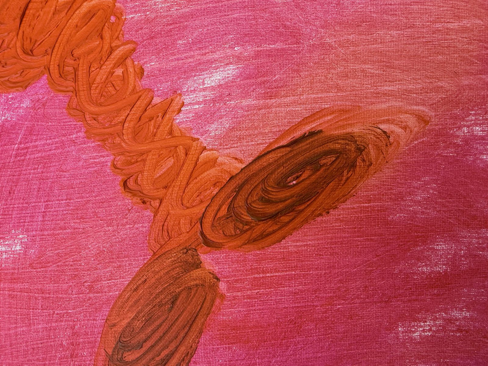 Dios Y Medio More To The Right, Contemporary Erotic Abstract Oil Painting Sitges 2026 photo furniture