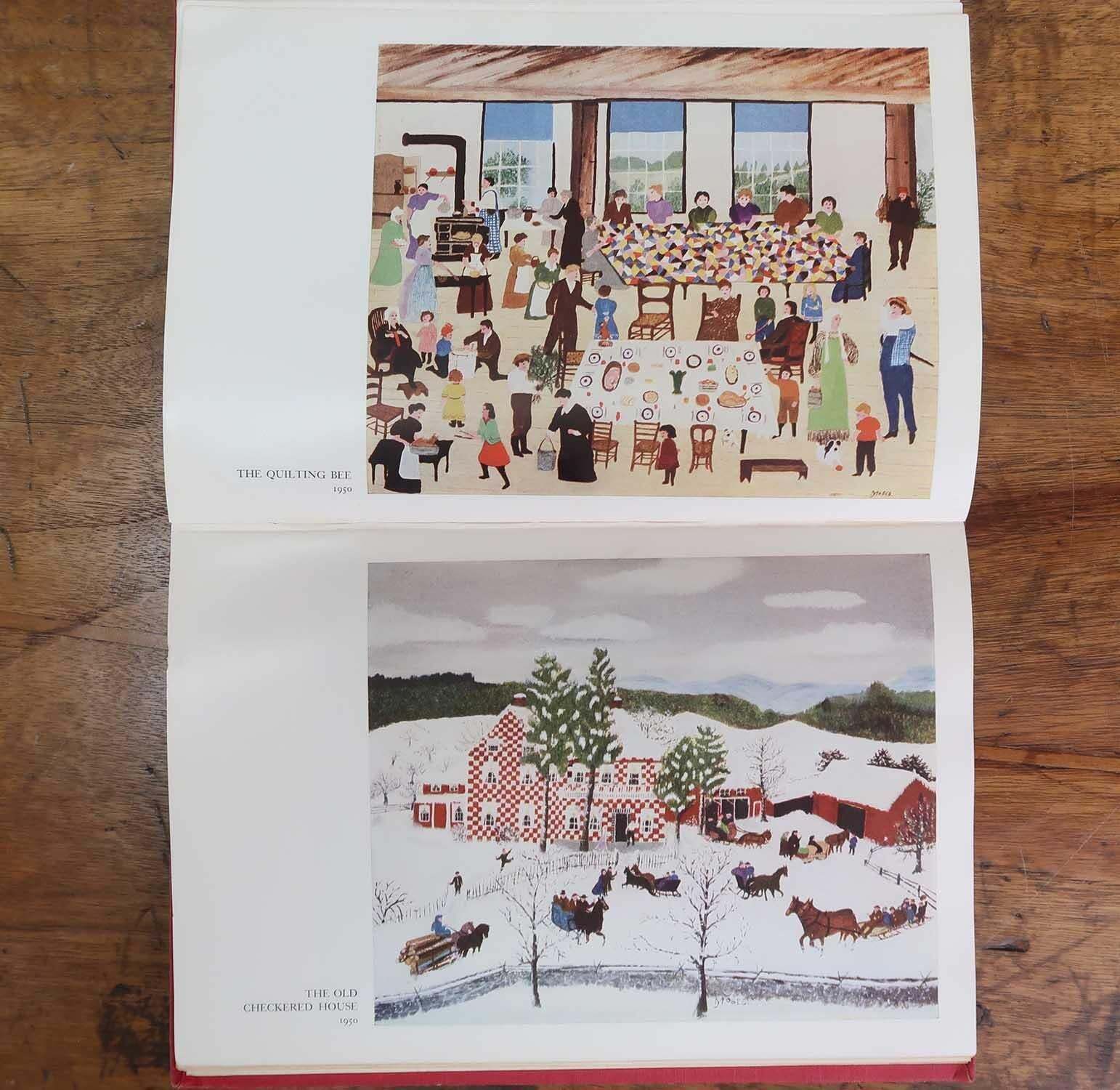 58.0 Kunstboek. "Grandma Moses. My Life's History". 1952 photo