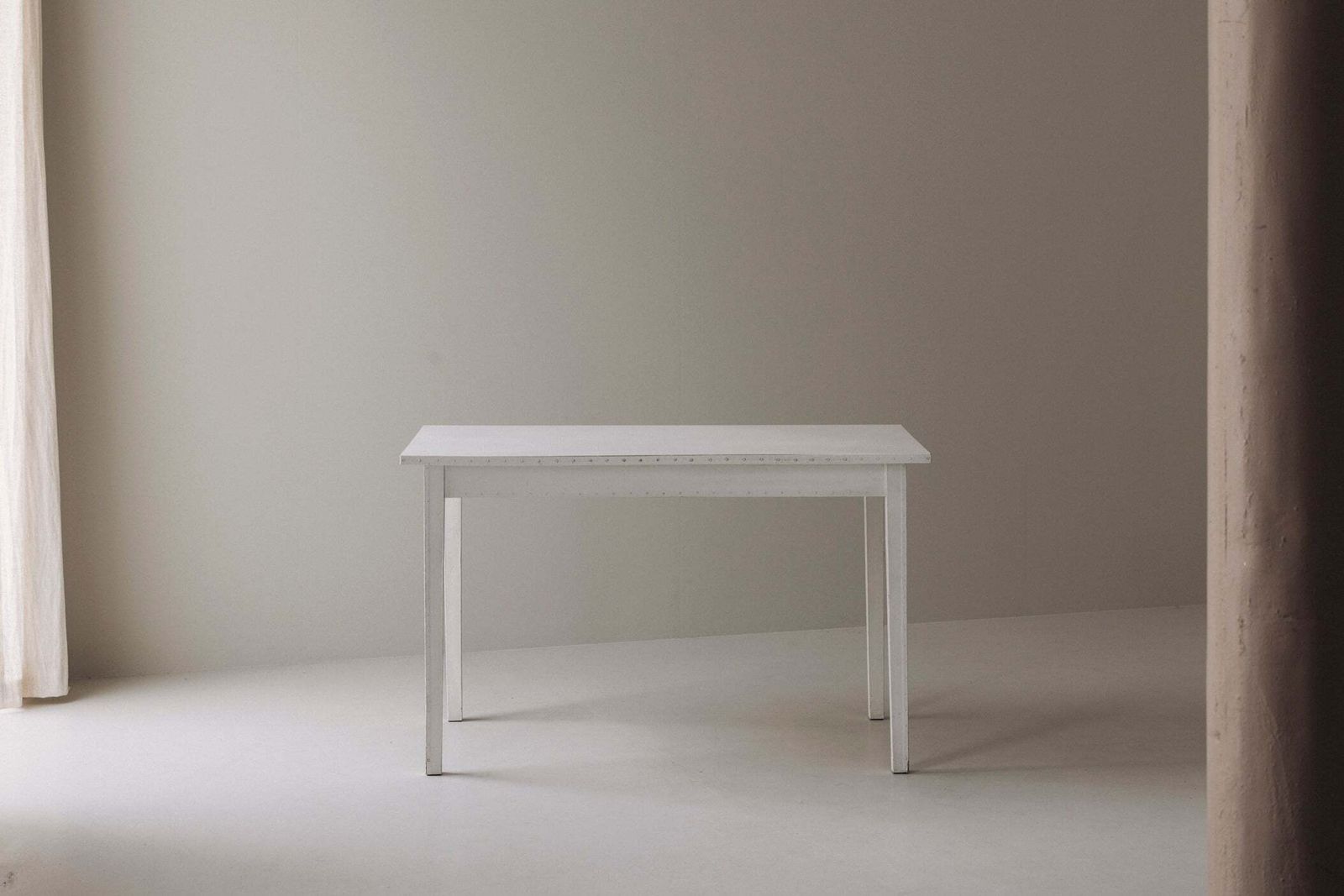 An Iconic And Early ‘Table Blanche’ By Ann Demeulemeester For Bulo, Belgium 1996 photo Furniture