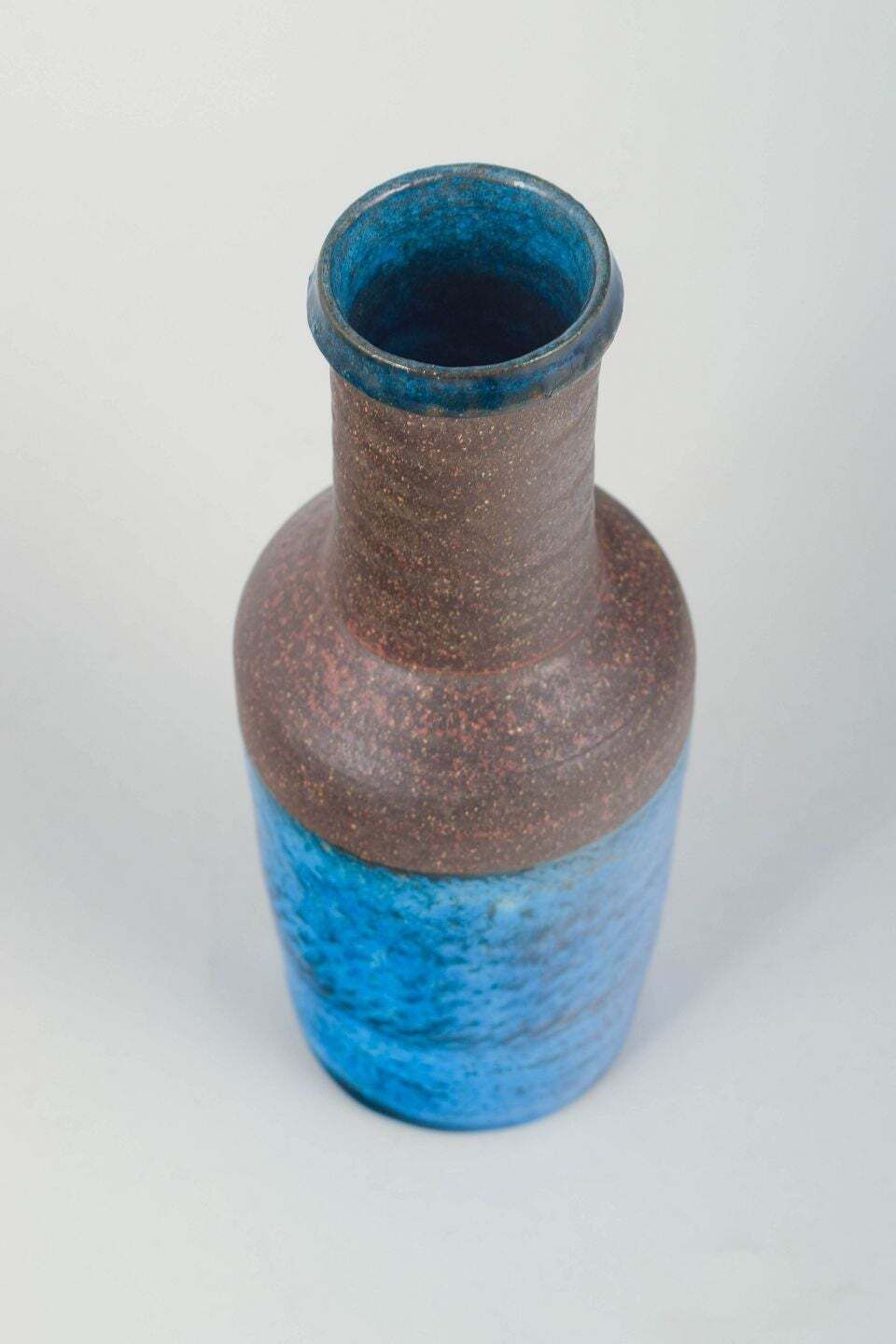 Nils Kähler voor Kähler. Hoge Keramische Vaas Met Tweekleurig Glazuur, jaren 1960. photo furniture