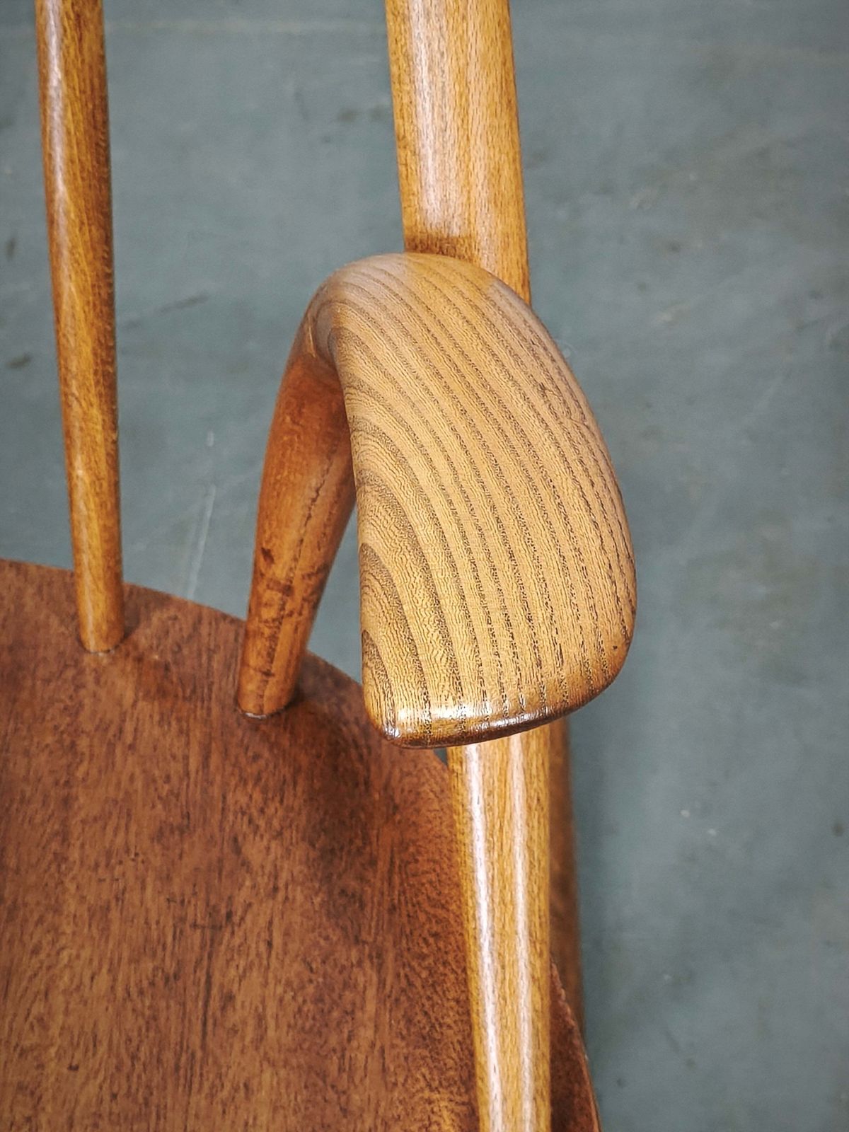 Illum Wikkelsø Danish Modern Rocking Chair By Niels Eilersen, 1960s photo 1096.0