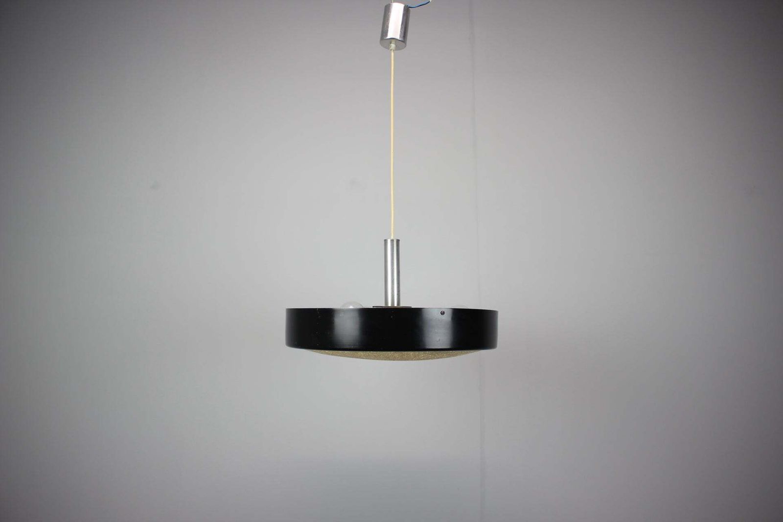 Napako 1950s Ufo Pendant Light, Czechoslovakia, Mid Century Modern Space Age Des photo for sale