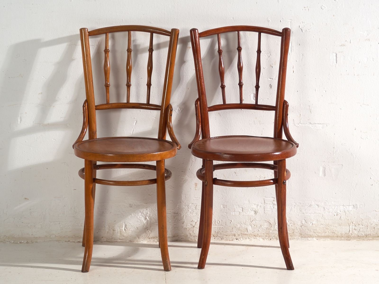 Chaises d'époque de style Thonet en bois courbé - Europe centrale, vers 1930 - lot de 4 #8 photo buy
