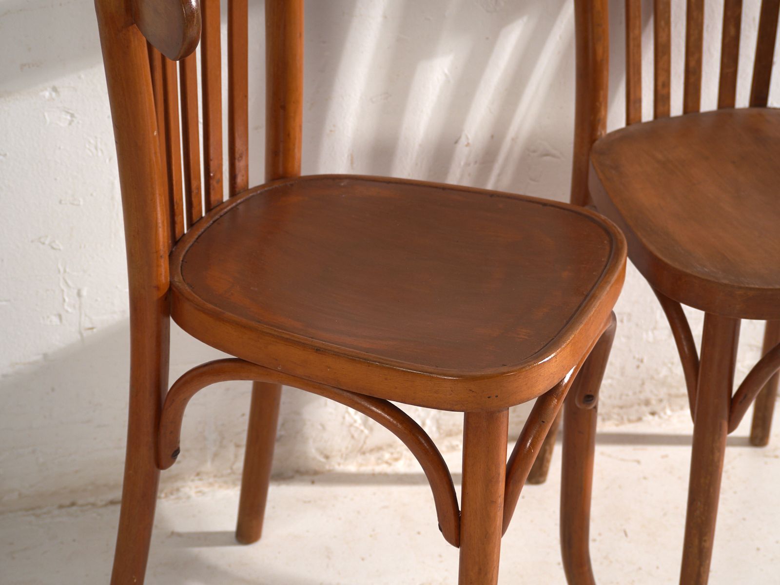 Fauteuils d'époque en bois courbé TON - Tchécoslovaquie, vers 1960 #3 photo Mobilier