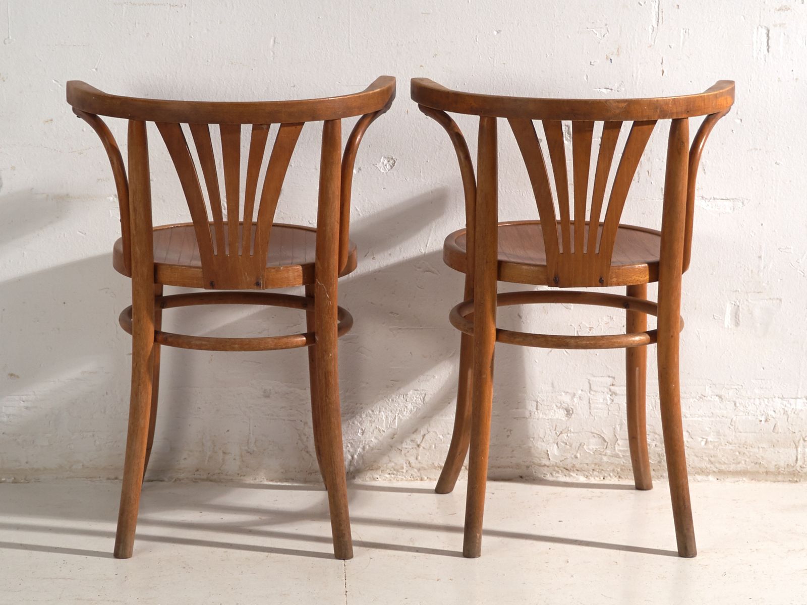 Antique Chairs In Thonet Style Bentwood – Hungary, Circa 1960 #1 photo buy