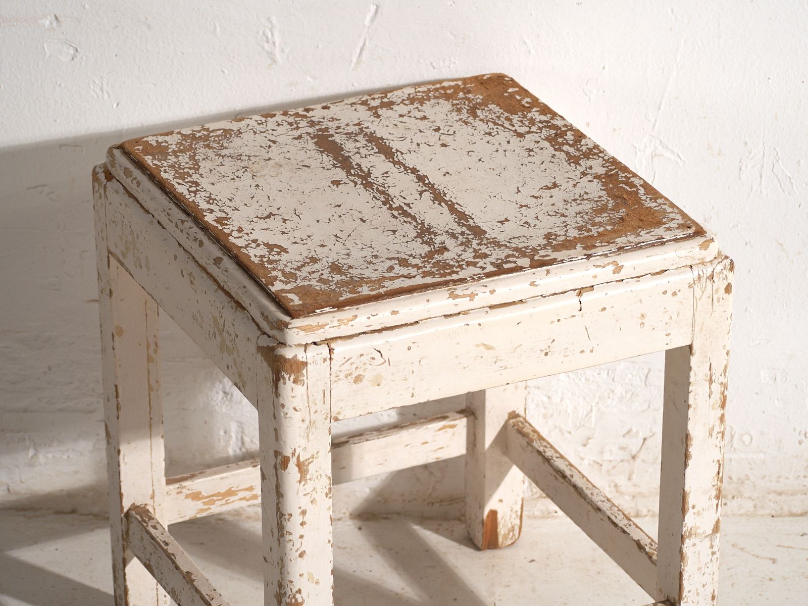 photo for sale Antique Bedside Tables In Pine Wood – Central Europe, Circa 1940 #15