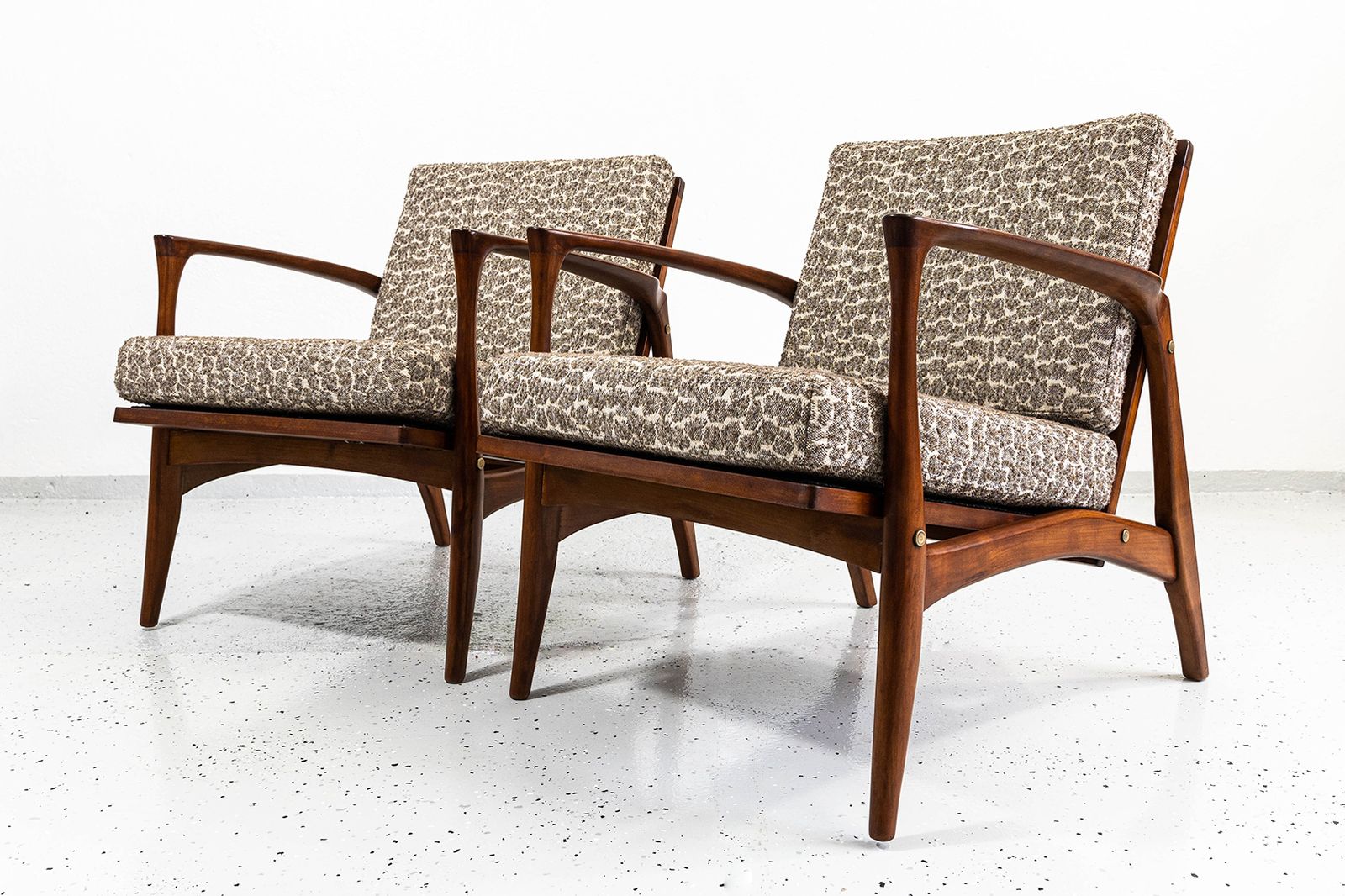 Mid Century Armchairs, Denmark, 1960s, Set Of 2 photo vinterior