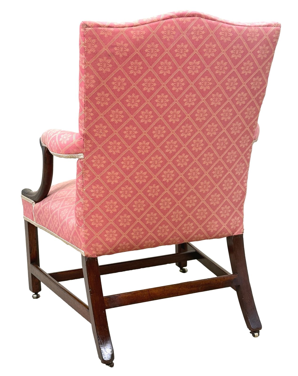 Georgian Mahogany 18th Century Gainsborough Library Armchair (England, Circa 1760) photo Furniture