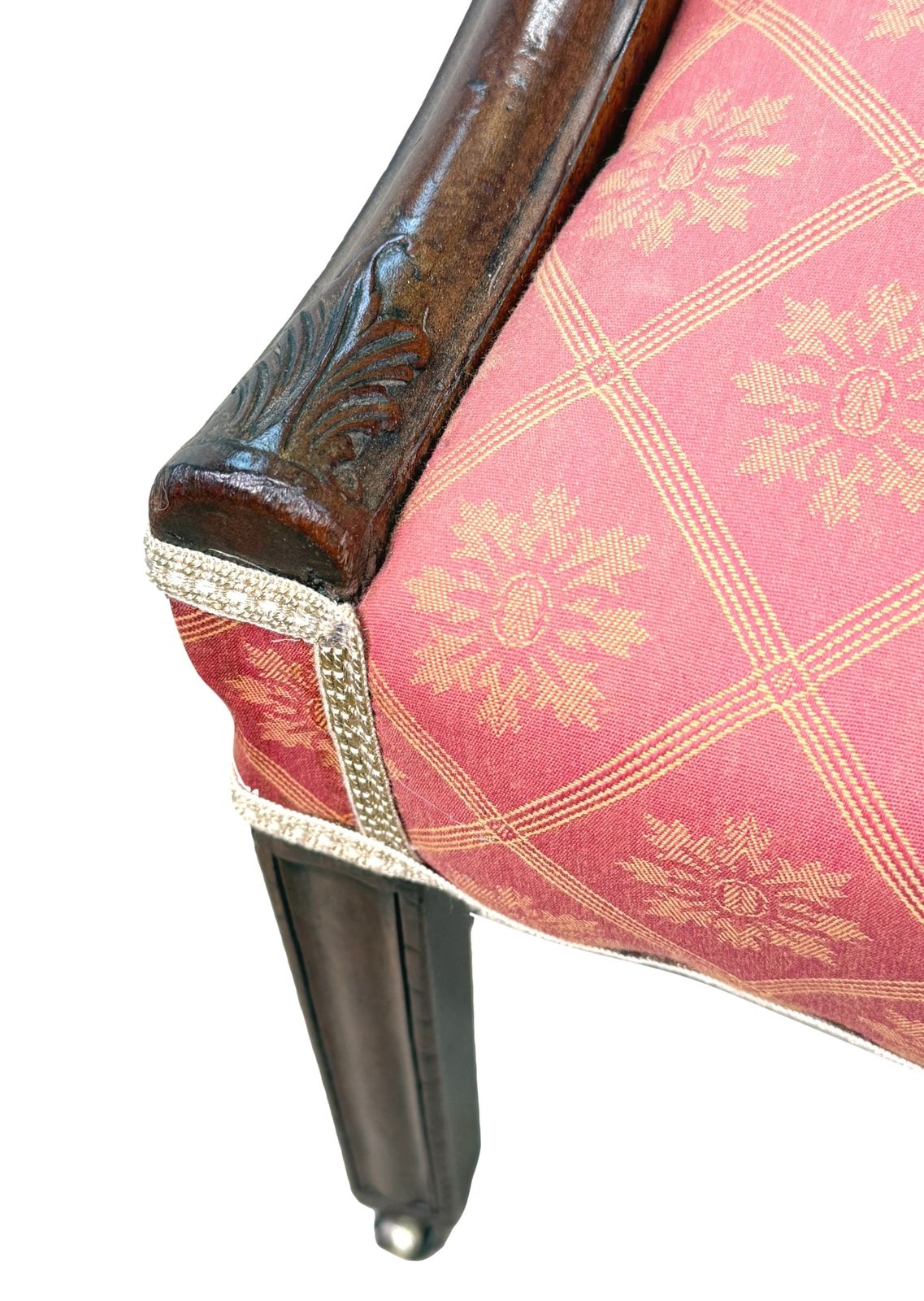 Georgian Mahogany 18th Century Gainsborough Library Armchair (England, Circa 1760) photo 4650.0