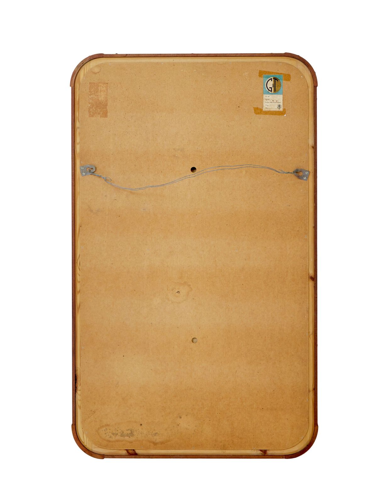 Zweedse Mid-Century spiegel met bewerkt glas van Glas & Tra photo vinterior