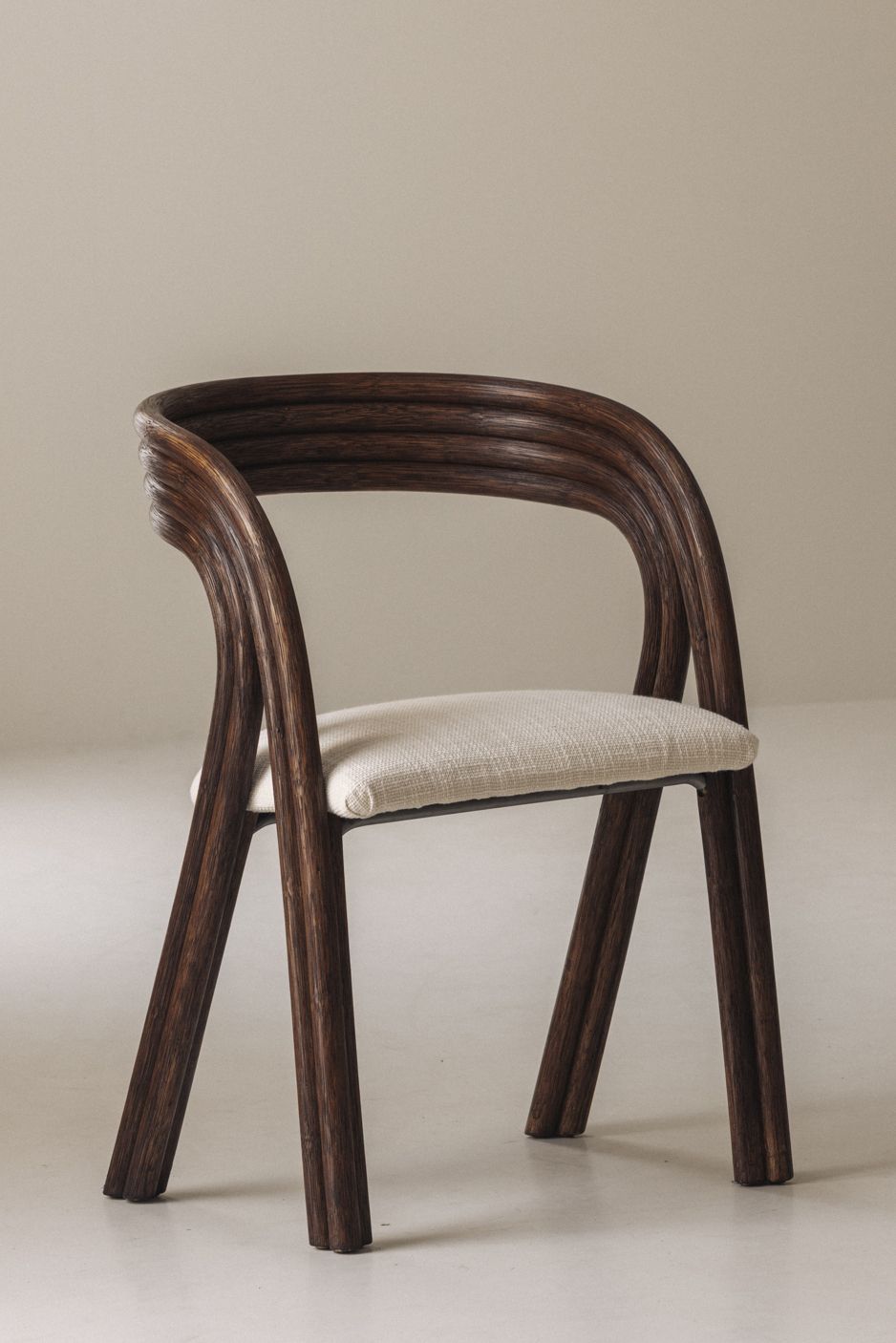 Meubels Sculptural Set Eetkamerstoelen van Axel Enthoven voor Rohé, jaren 1980 photo