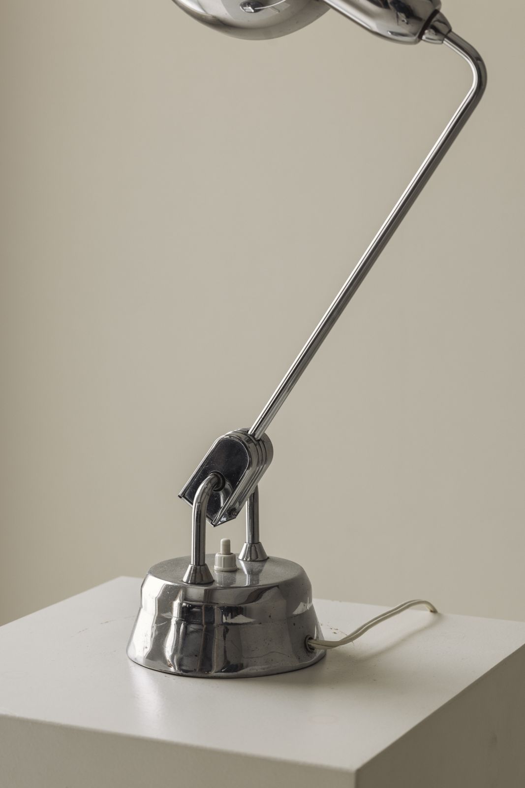 Jumo Table Lamp Selected By Charlotte Perriand, France, 1940’s photo vinterior