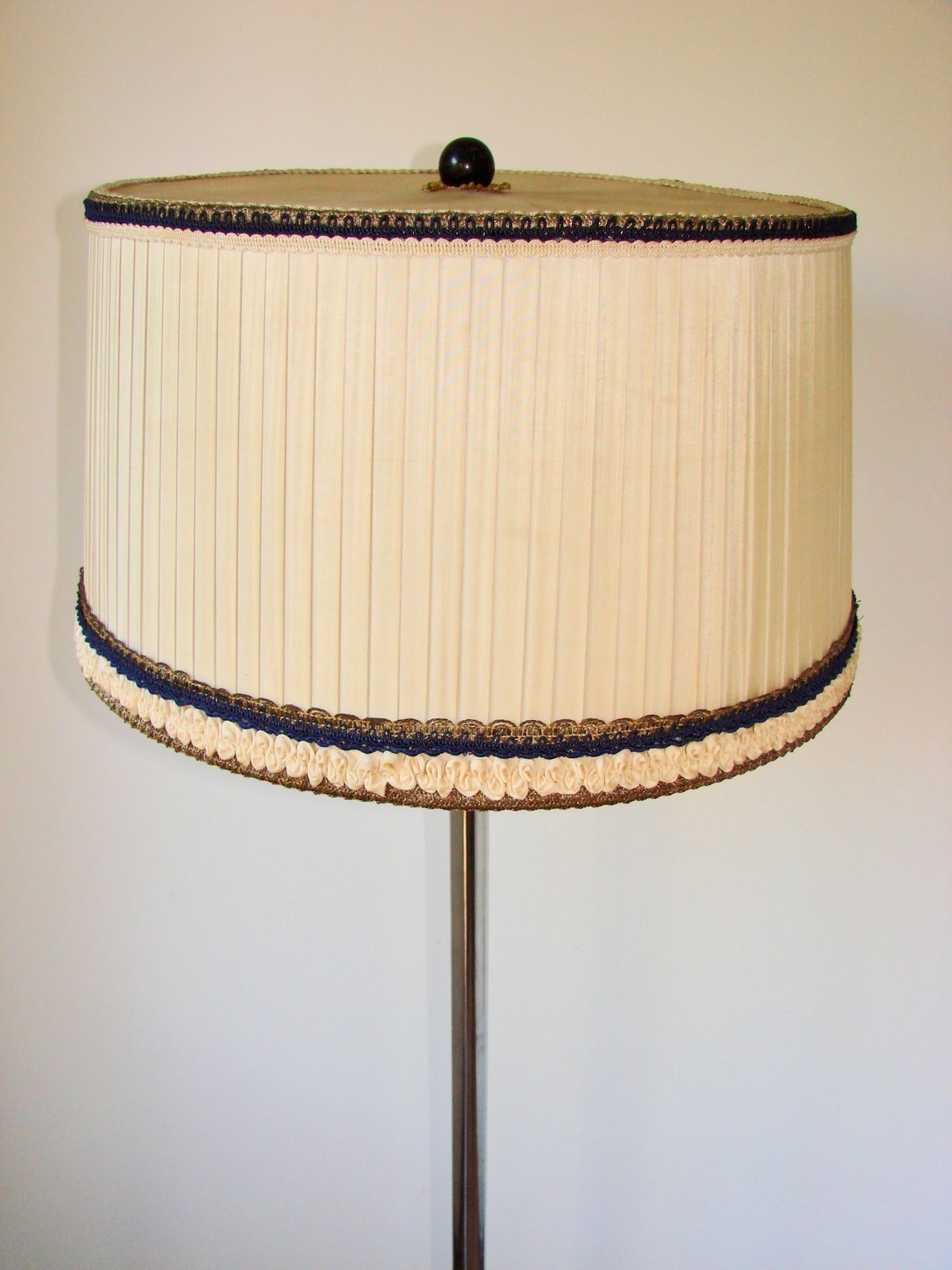 Art Deco Floor Lamp, 1930s, Nickel Plated Steel photo Lighting