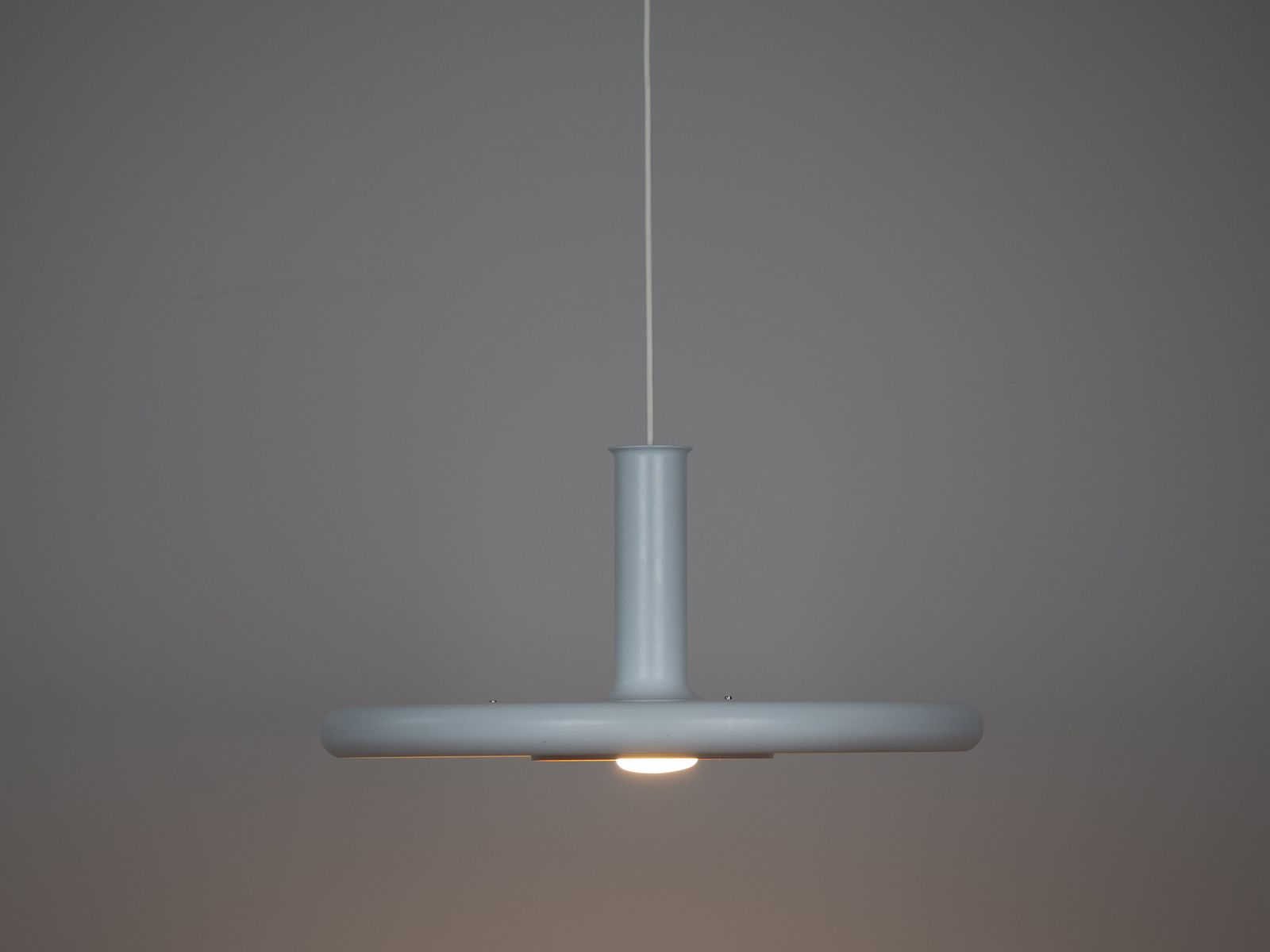 Danish Vintage Optima Pendant Lamp By Hans Due, Fog Og Morup, 1970s photo for sale