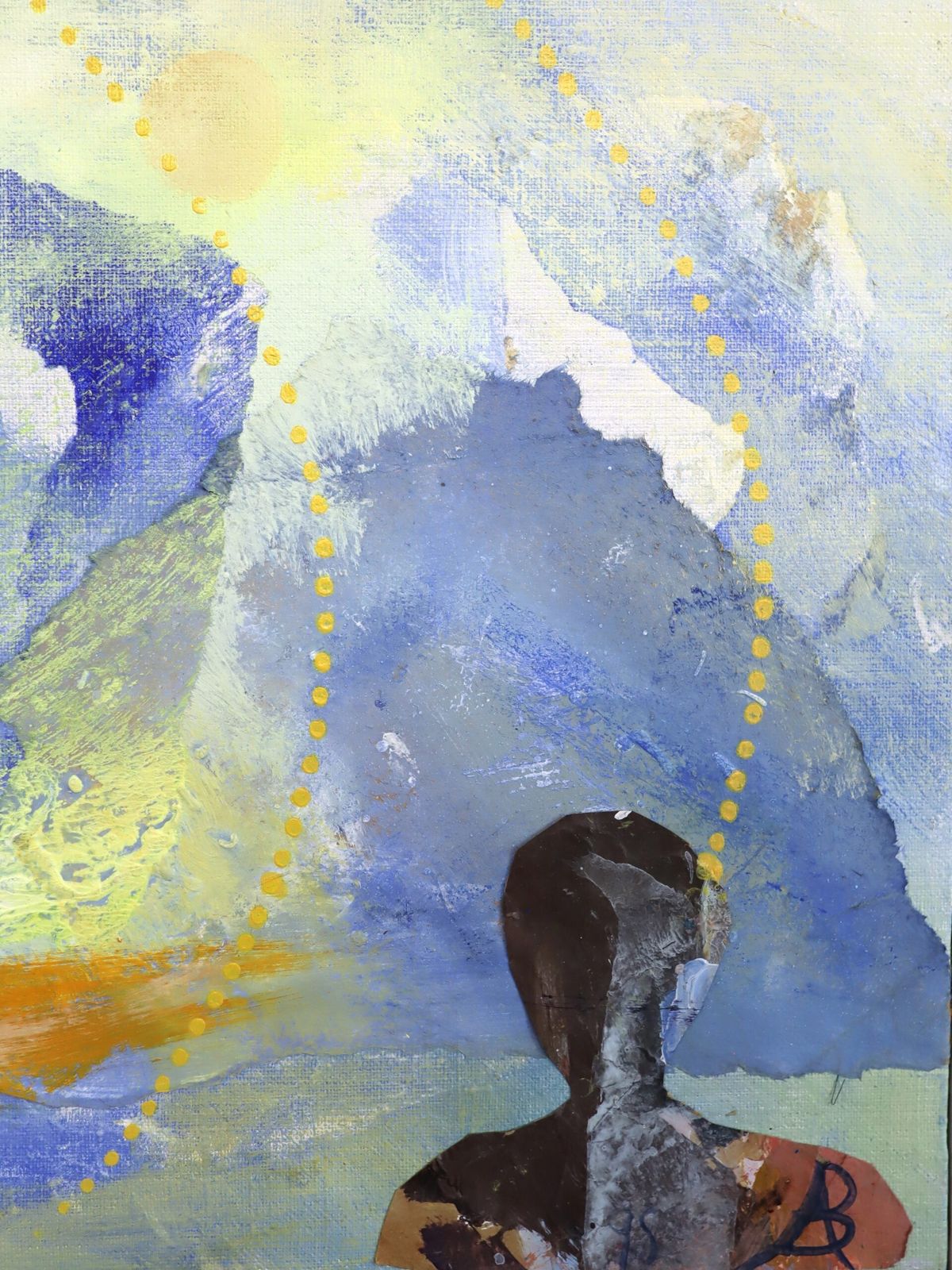 Between Two Worlds In Oil Onto Canvas photo for sale