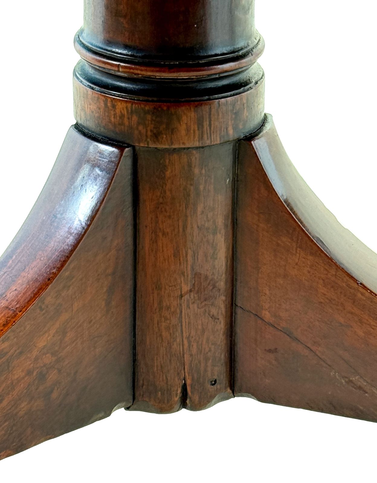 Georgian 18th Century Mahogany Octagonal Hall Centre Table (England, Circa 1790) photo vintage