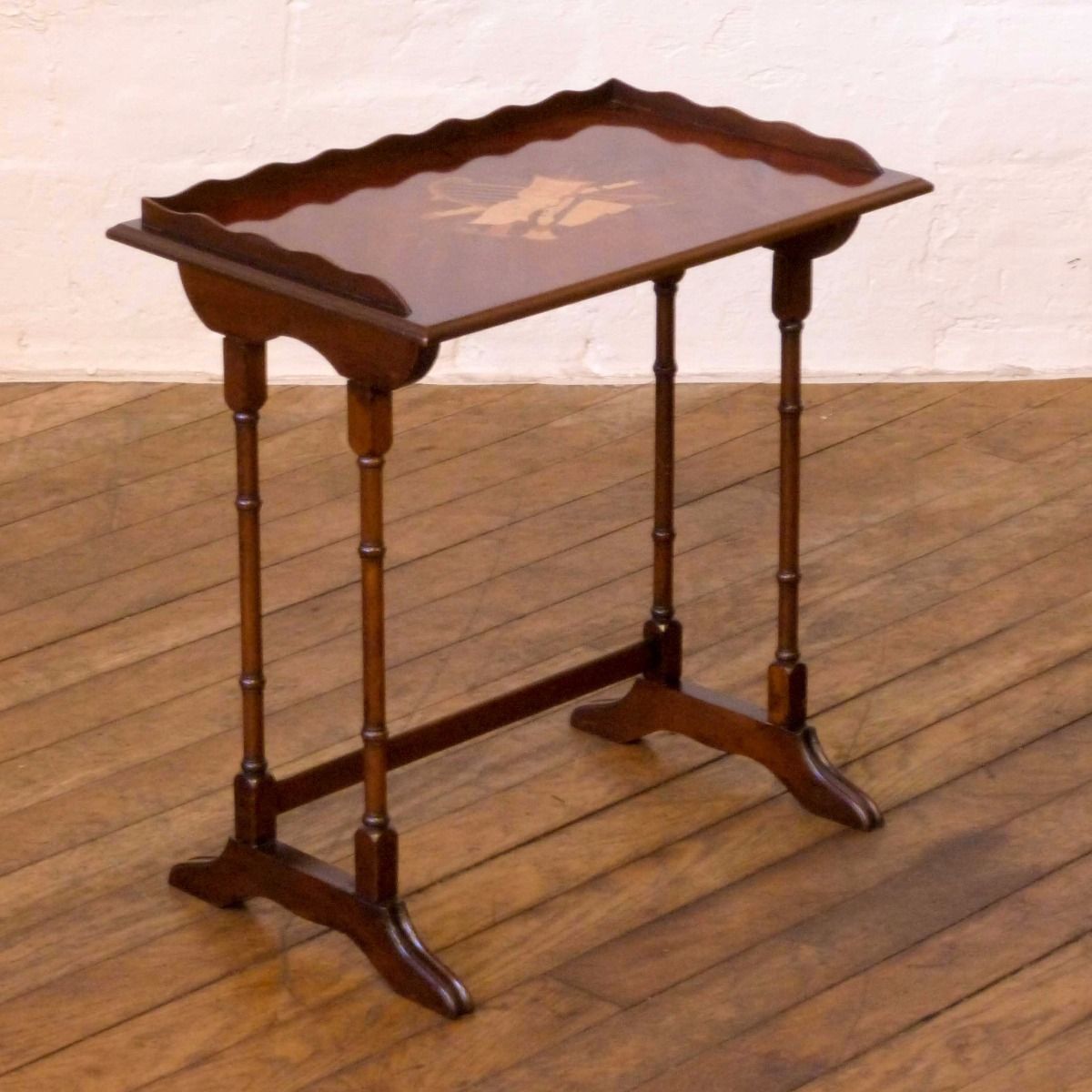Skip To The Beginning Of The Images Gallery 1960s Mahogany Nest Of Tables photo buy
