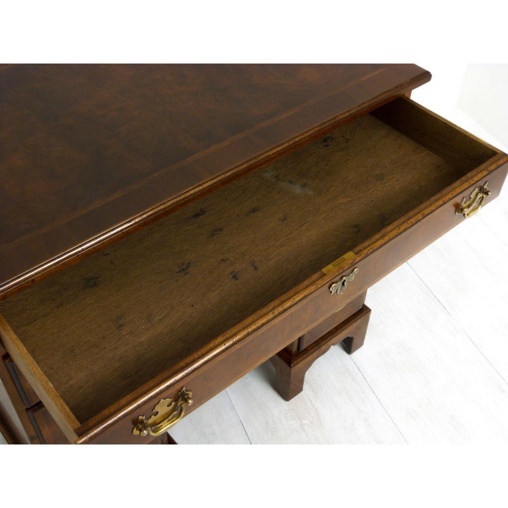 Queen Anne Style Walnut Desk photo vinterior