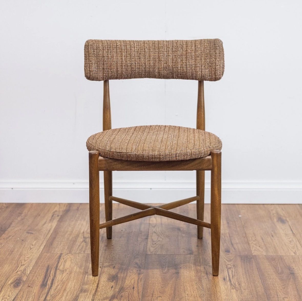 photo furniture G Plan Fresco Teak Round Dining Chairs X4 By V. B. Wilkins