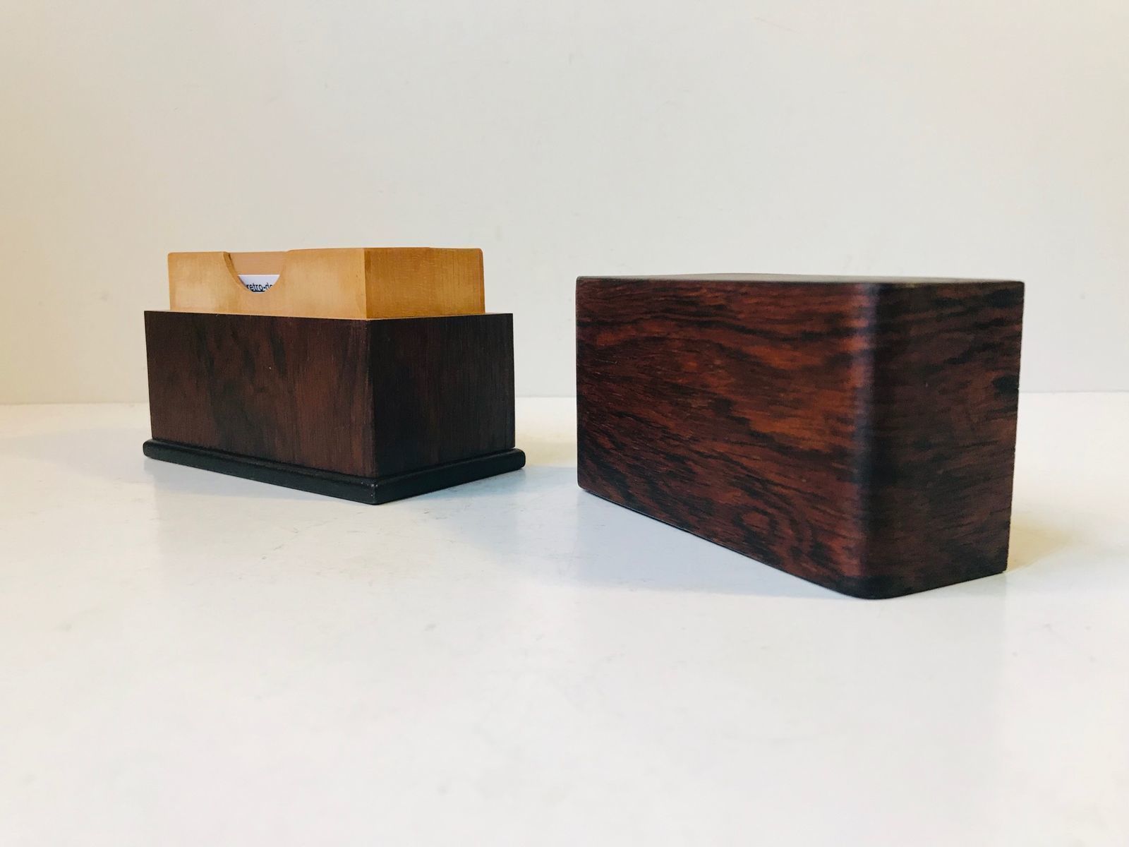 Vintage Danish Business Card Holder, 1960s photo 271.0