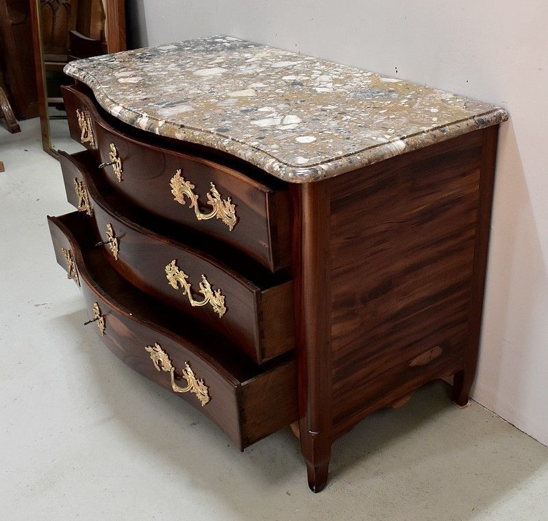 Convenient Port Nantaise Solid Amaranth Wood, Louis 15 Period   1770 photo Furniture