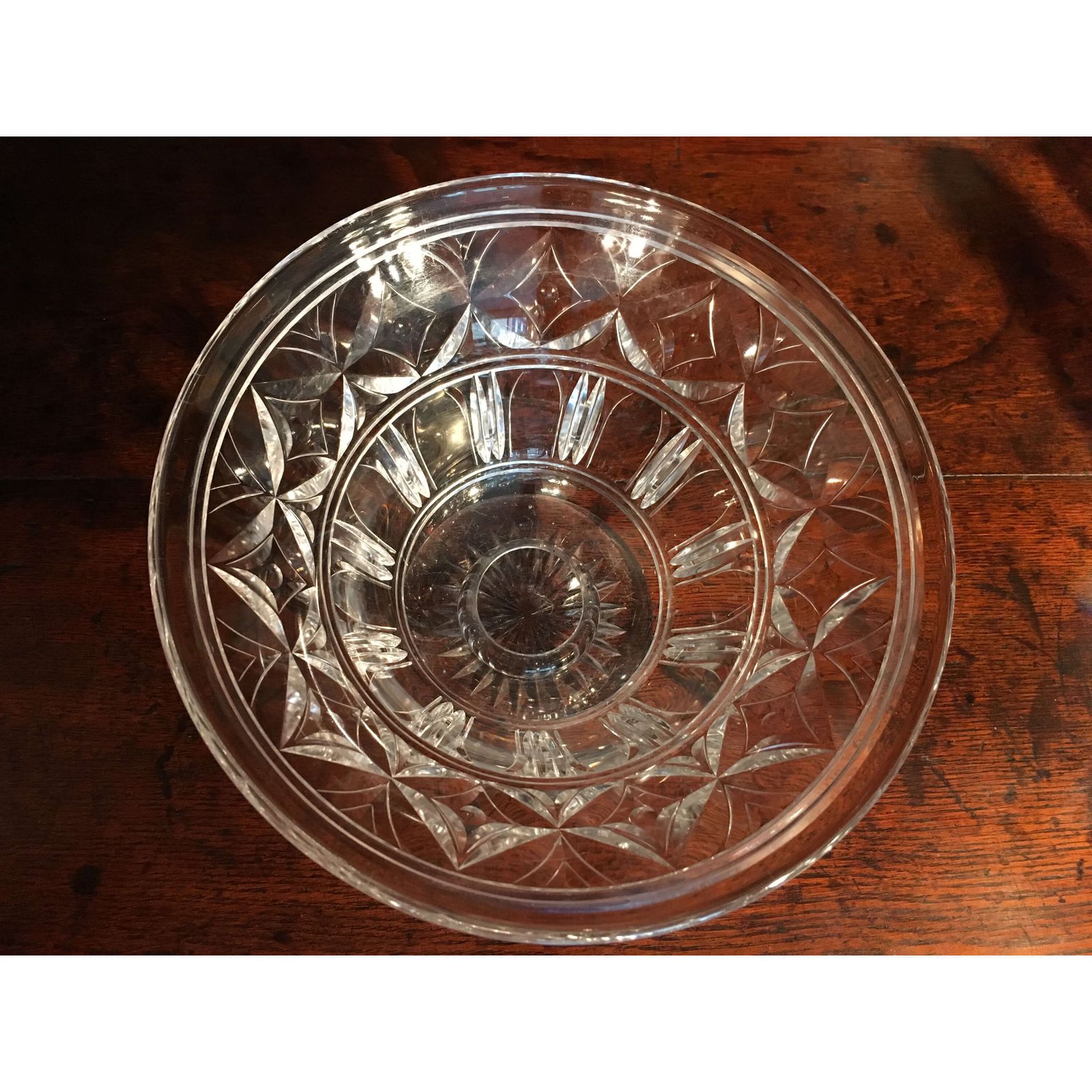 20th. Century Stuart Crystal Glass Bowl, Waterford Pattern By Ludwig Kny photo furniture