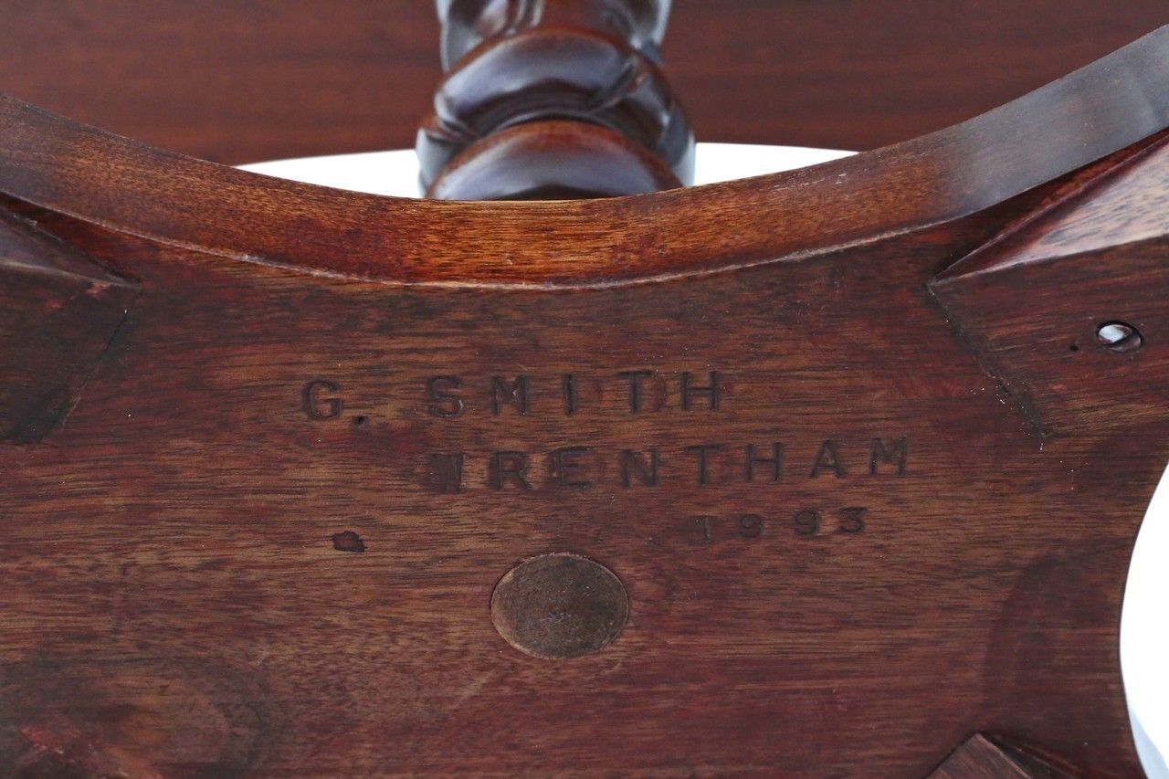 Regency G. Smith Mahogany Wine Table Side photo buy