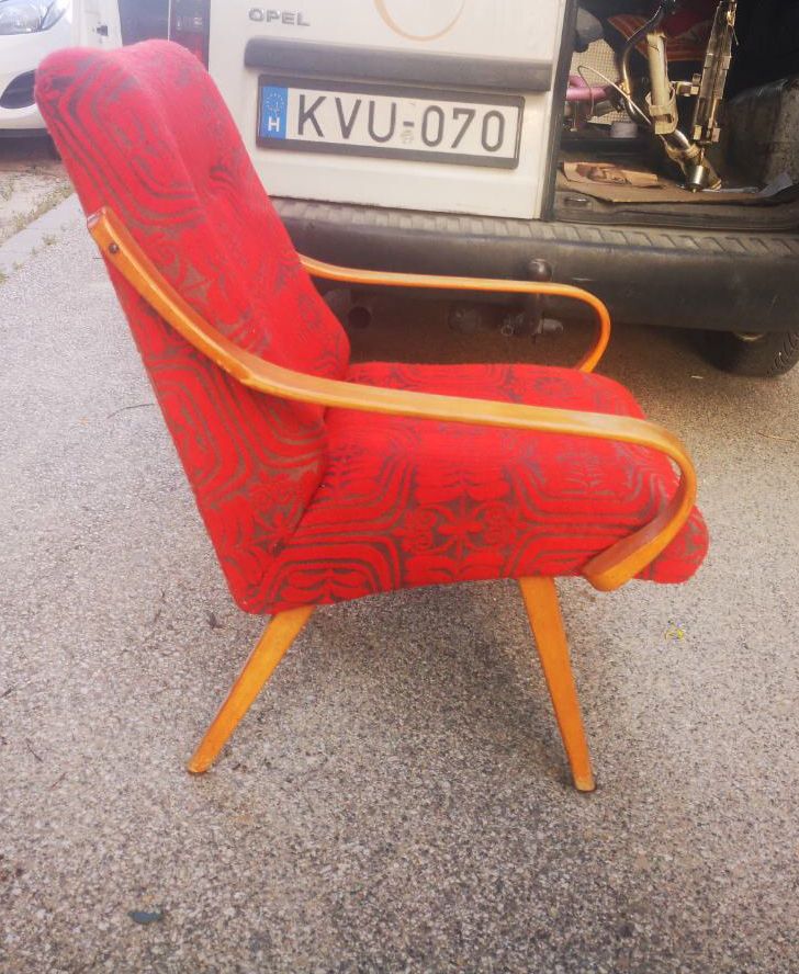 Czech Vintage Lounge Chair From The 60s photo for sale