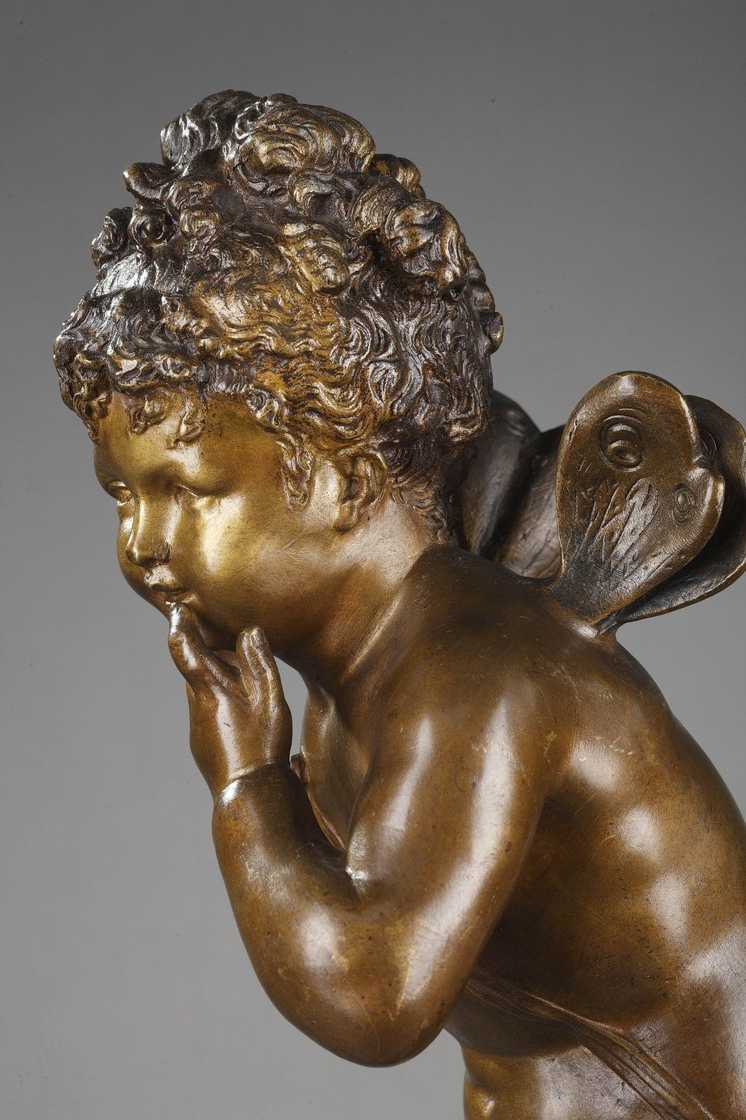 2132.0 Bronze « Young Psyche » par Paul Duboy (français, 1830-1887) photo