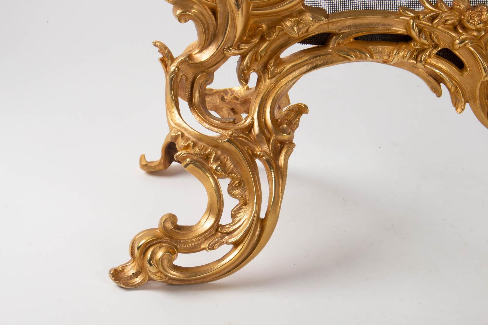 Important Firewall In Golden Brozne Of 19th Century, Epoque Napoleon III photo 3992.8