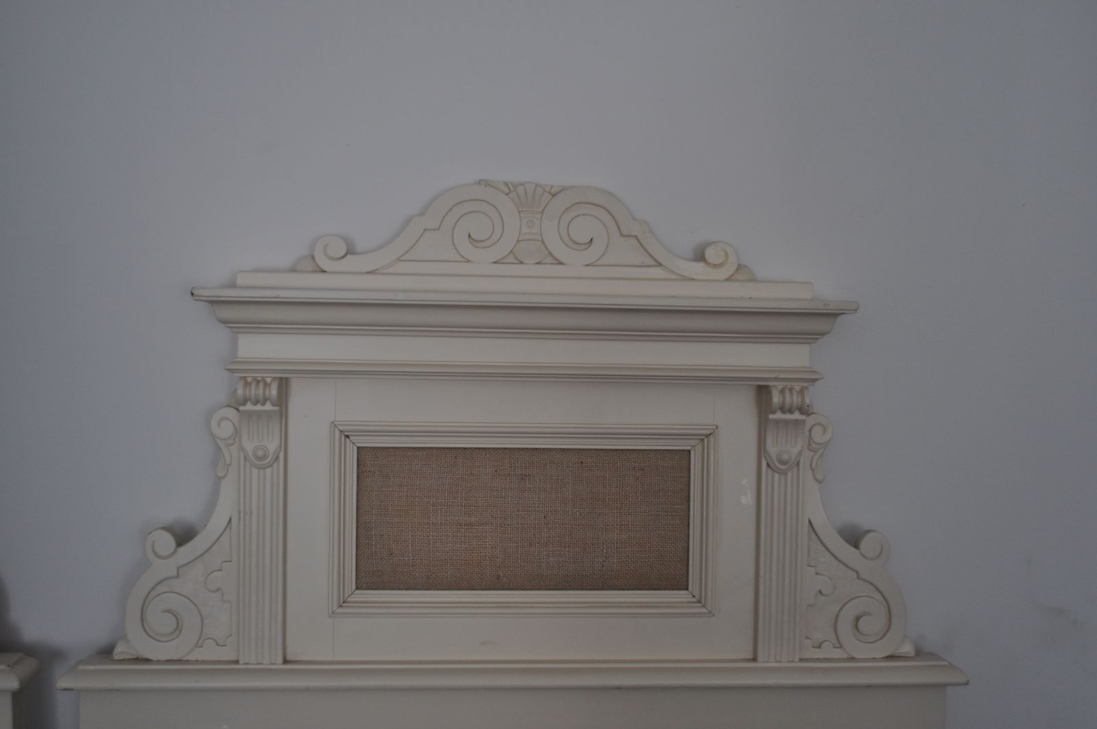 Old German Pair Of Painted Single Beds photo Furniture