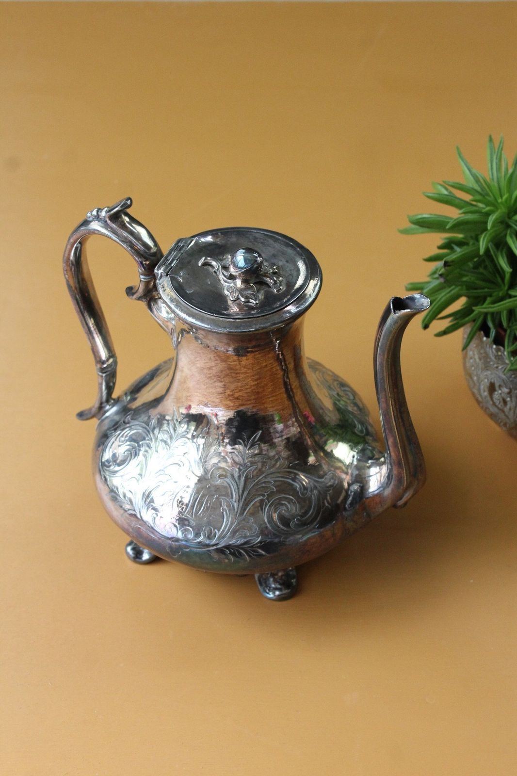 Antique Epns Coffee Pot photo furniture
