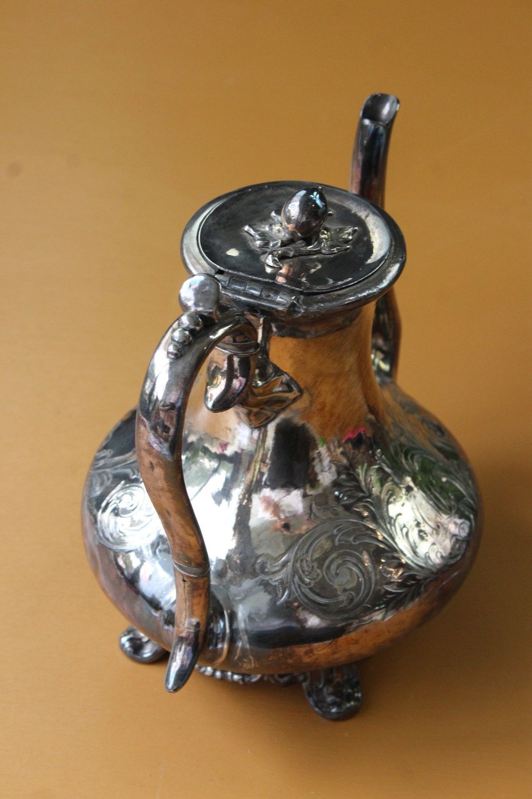 Home Decor Antique Epns Coffee Pot photo