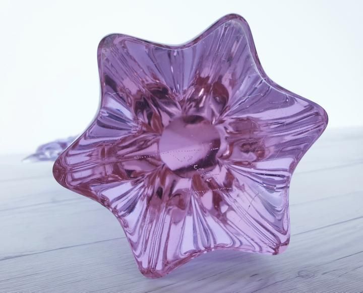 photo for sale Murano By Licio Zanetti Neodymium Alexandrite Handblown Art Glass Bird Sculpture, Signed, 1970s