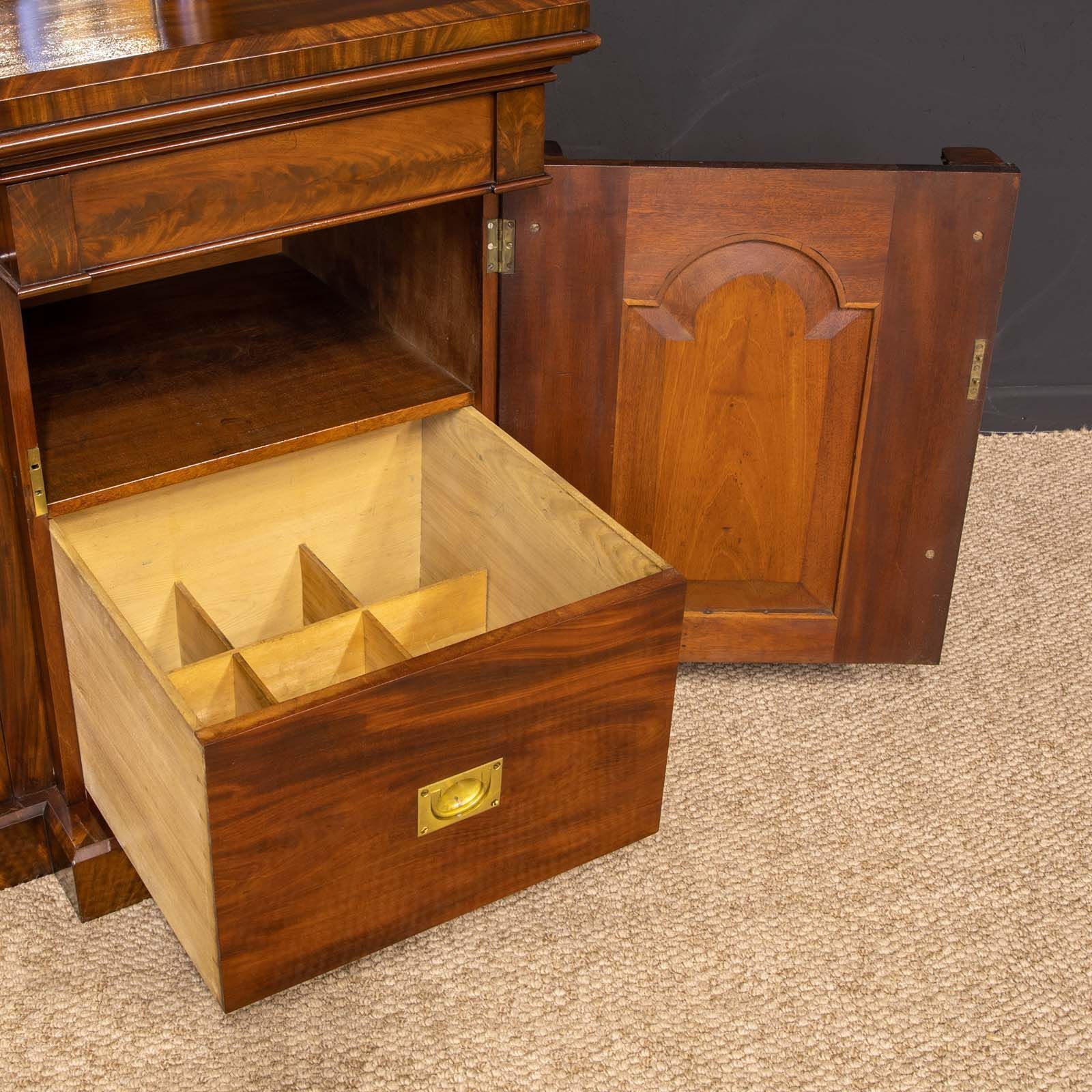 photo for sale Mid Victorian Mahogany Sideboard