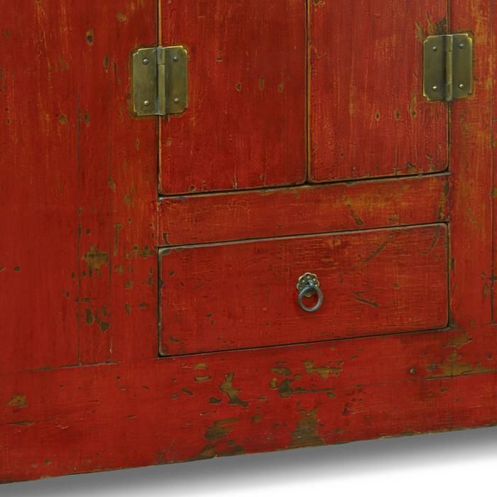 Qinghai Red Lacquer Cabinet photo 2195.0