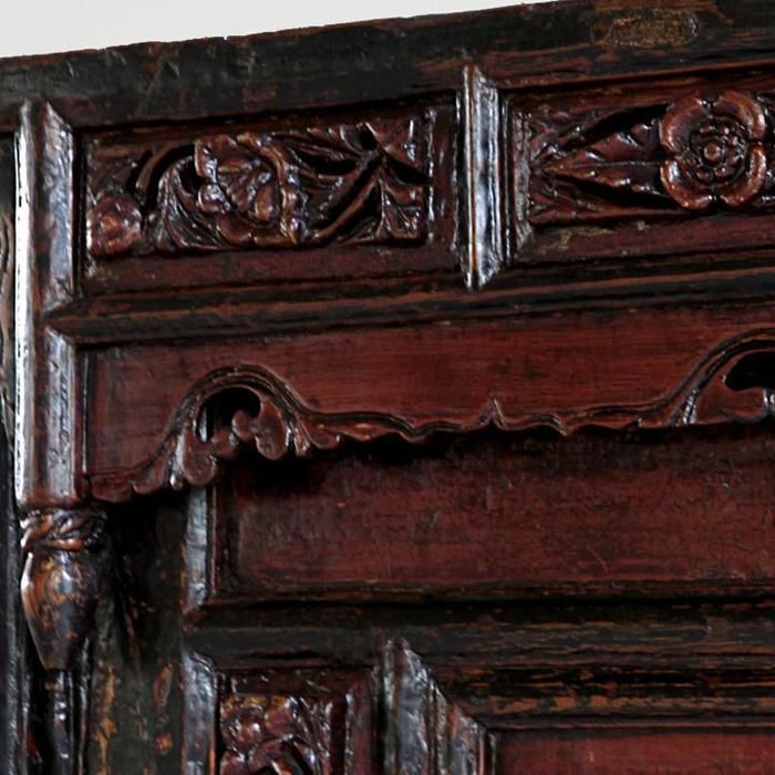 Carved Chinese Temple Cabinet photo 5495.0