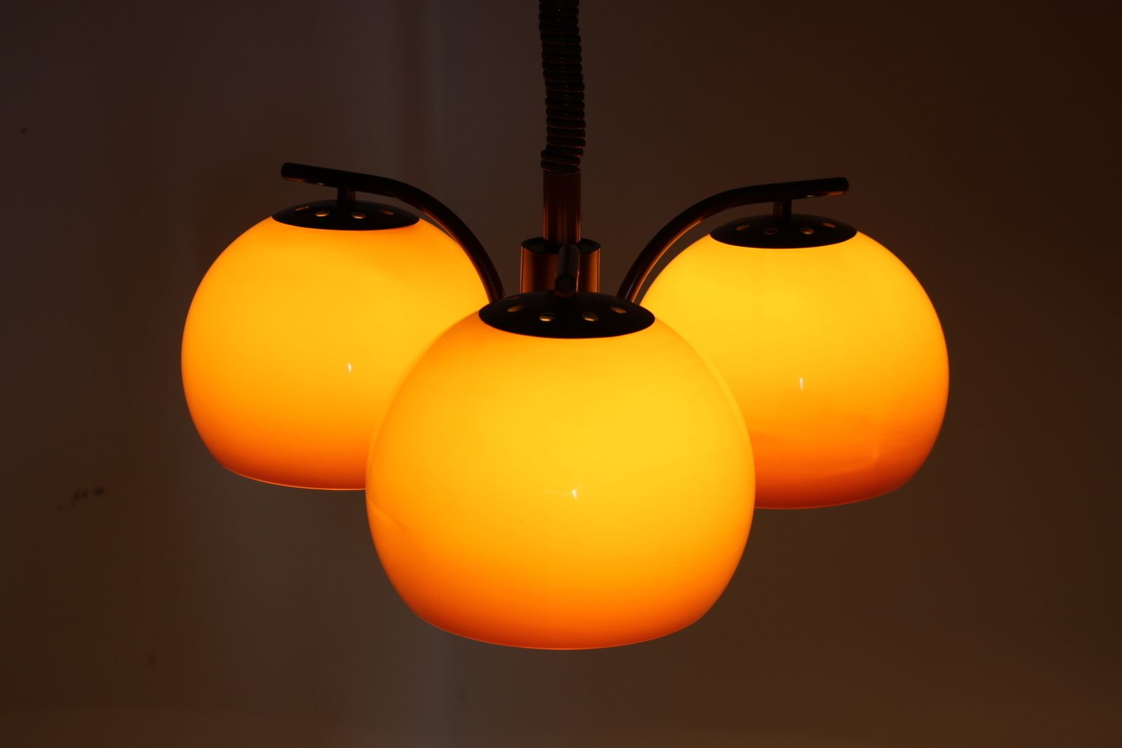 Mid Century Plastic Chandelier, 1970´S. photo furniture