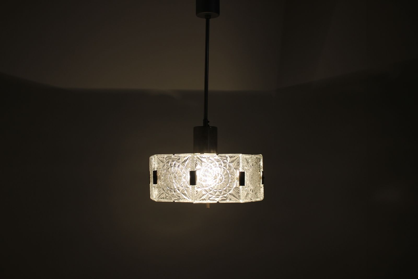 Mid Century Pendant By Kamenický šenov, 1960´S photo vintage
