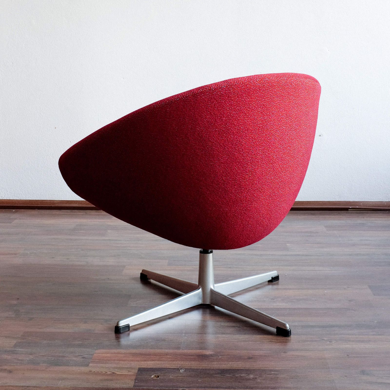 A Pair Of Vintage German Swivel Club Chairs, 1960s photo vintage