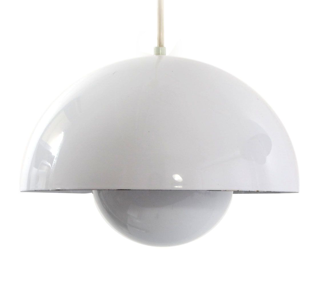 Verner Panton Vintage Flowerpot Voor Louis Poulsen 1968