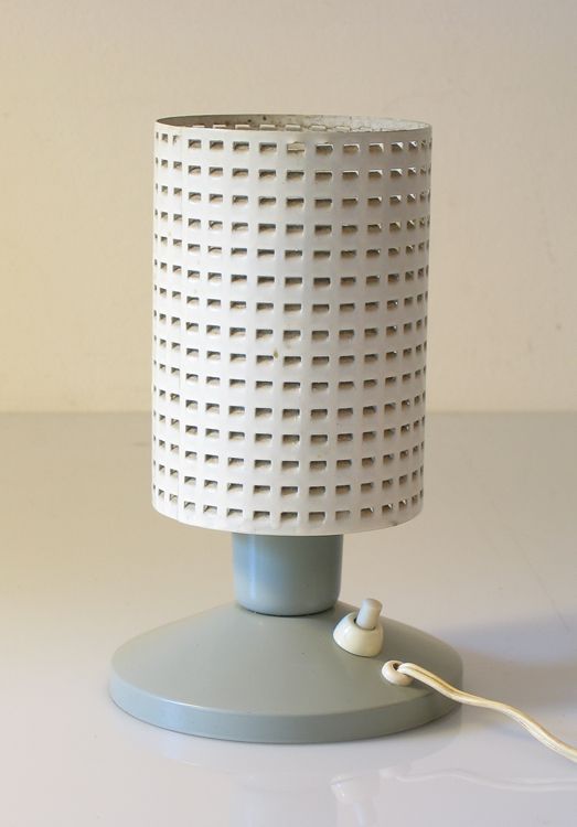 Hala Busquet Fifties Minimal Perforated Table Lamp