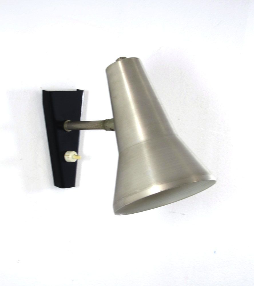 Aluminium Lamp 1950s Dutch Design photo for sale