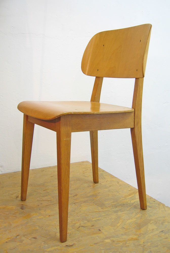 Pastoe Cees Braakman Retro Plywood Chair photo furniture