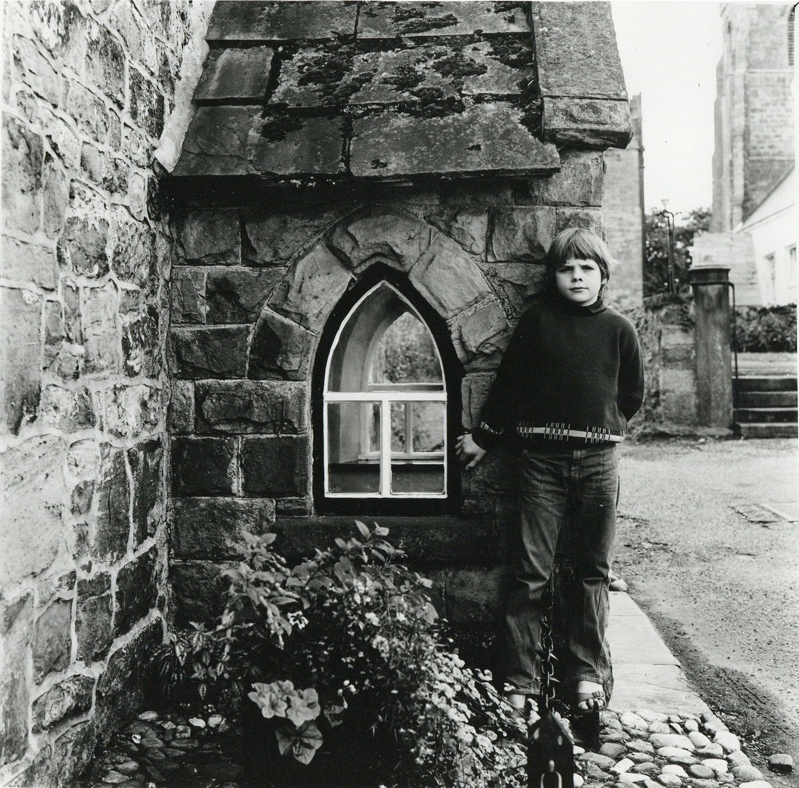 Rosemary Ellis Windows Ix Silver Gelatin Photograph Print Gothic Architecture 1975