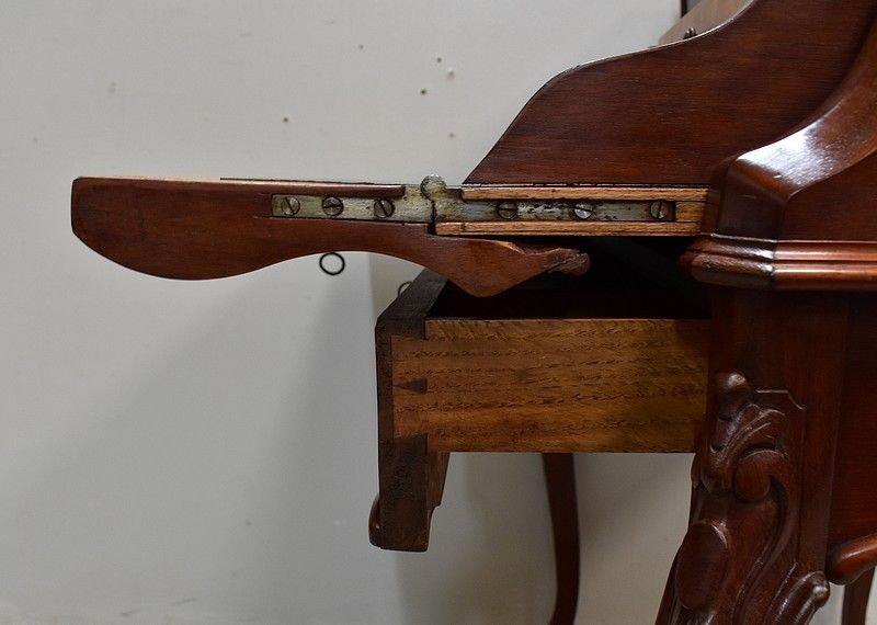 Furniture Cuban Mahogany Small Office, Napoleon III , 19th photo