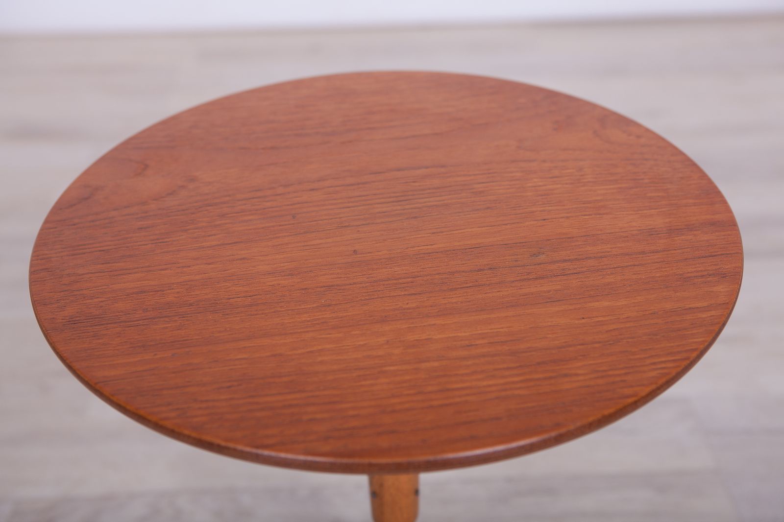Scandinavian Modern Copper And Teak Coffee Table By Albert Larsson For Alberts Tibro, 1960s photo Furniture