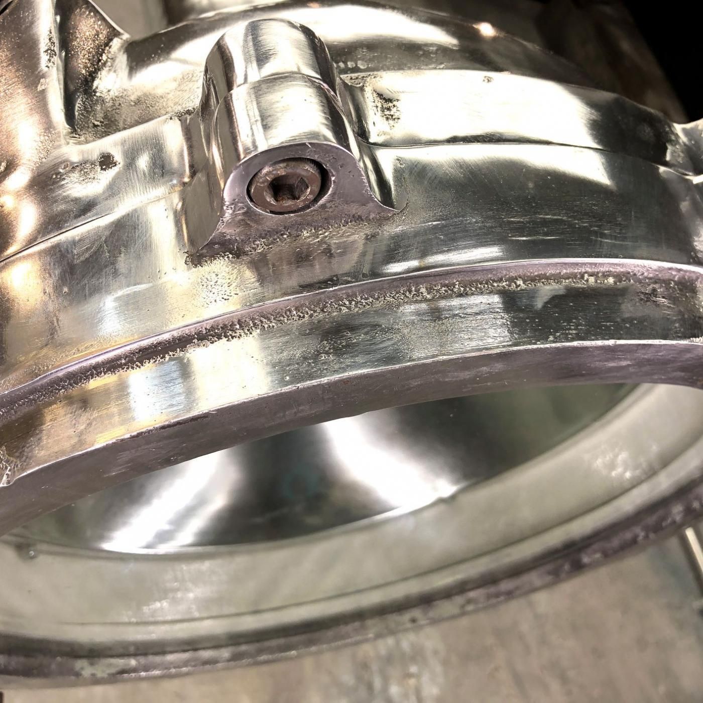 Vintage Industrial Engine Room Aluminium Ceiling Pendant Light photo for sale