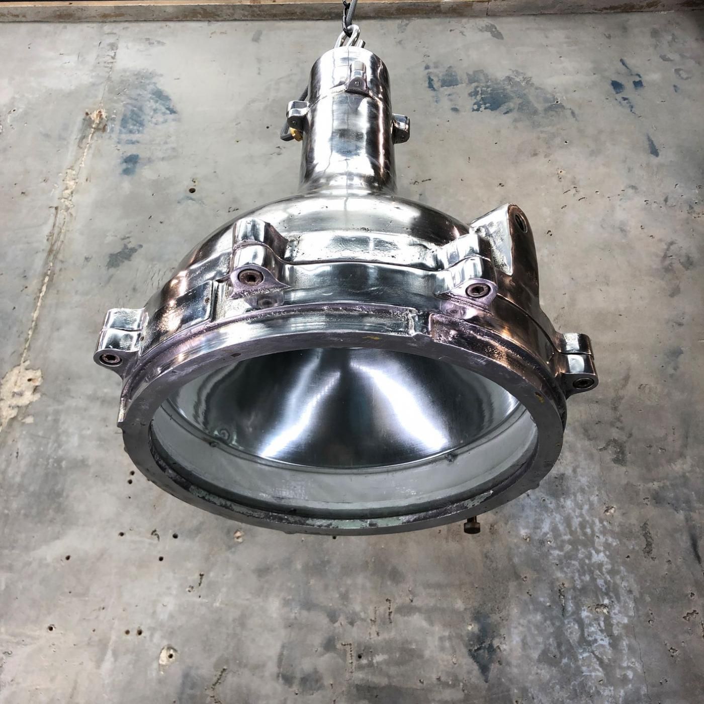 Vintage Industrial Engine Room Aluminium Ceiling Pendant Light photo buy