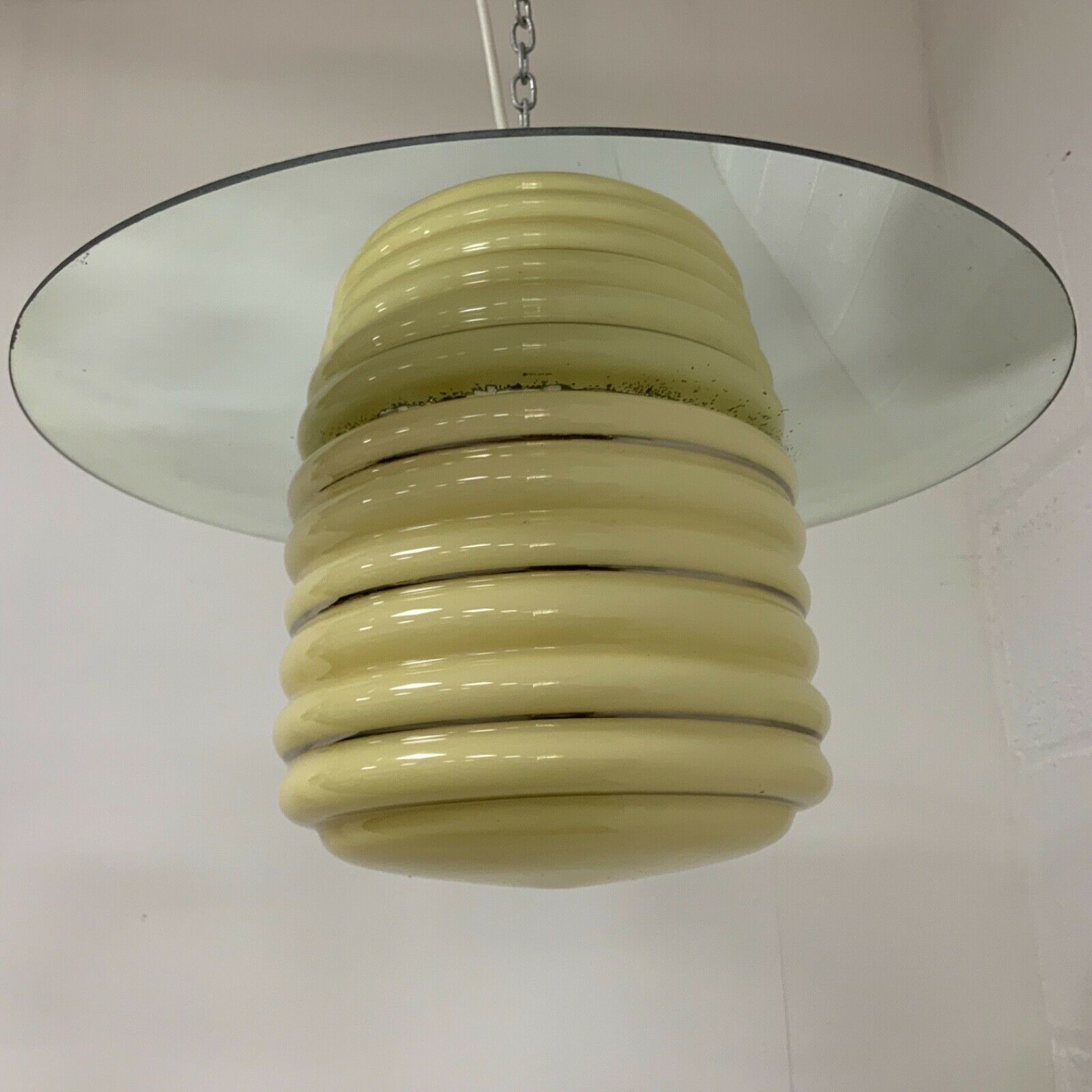 Classic Art Deco Ceiling / Pendant Lamp / Light   Space Age Retro 1960s 1970s photo buy